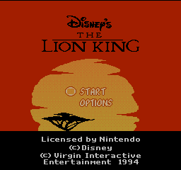 Lion King, The ROM - SNES Download - Emulator Games